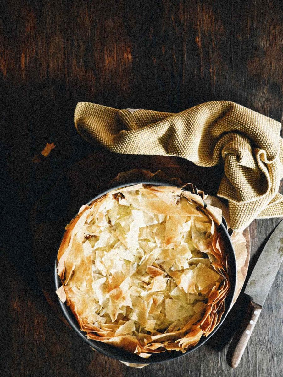 Rezeptbild: WIRSING-QUICHE MIT YUFKA-TEIG, HACK & DINKEL WIE REIS