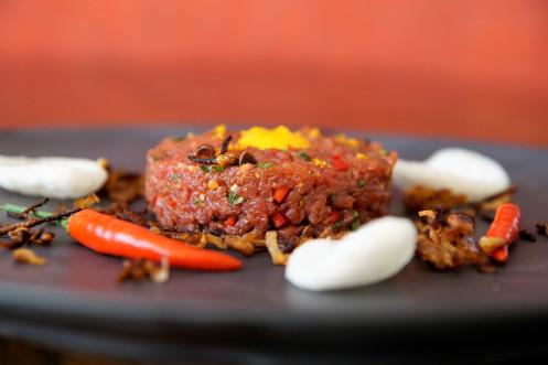 Rezeptbild: Beef Tatar asiatisch