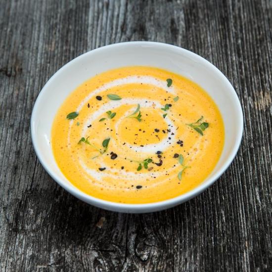 Rezeptbild: Paprikaschaumsuppe