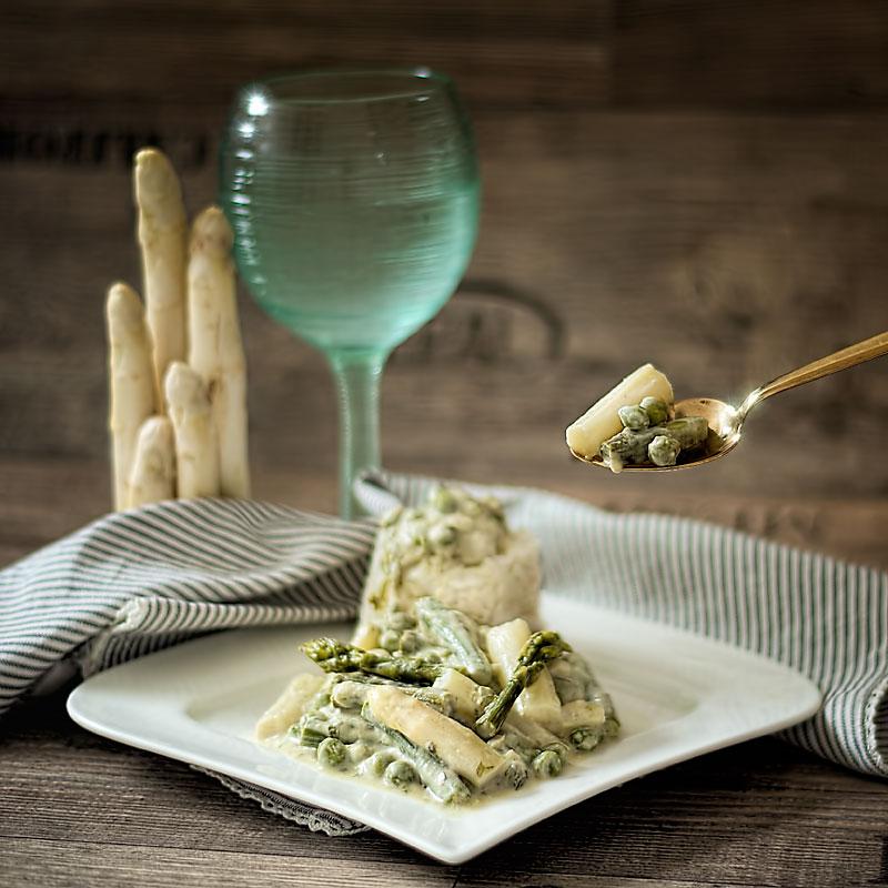 Rezeptbild: Spargel mit Kokosmilch – exotisch