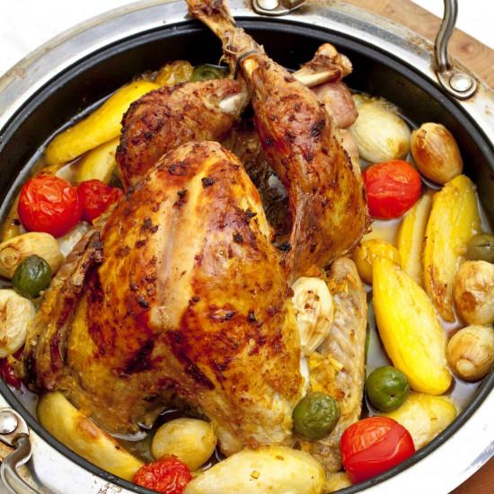 Rezeptbild: Marokkanisches Schmorhuhn