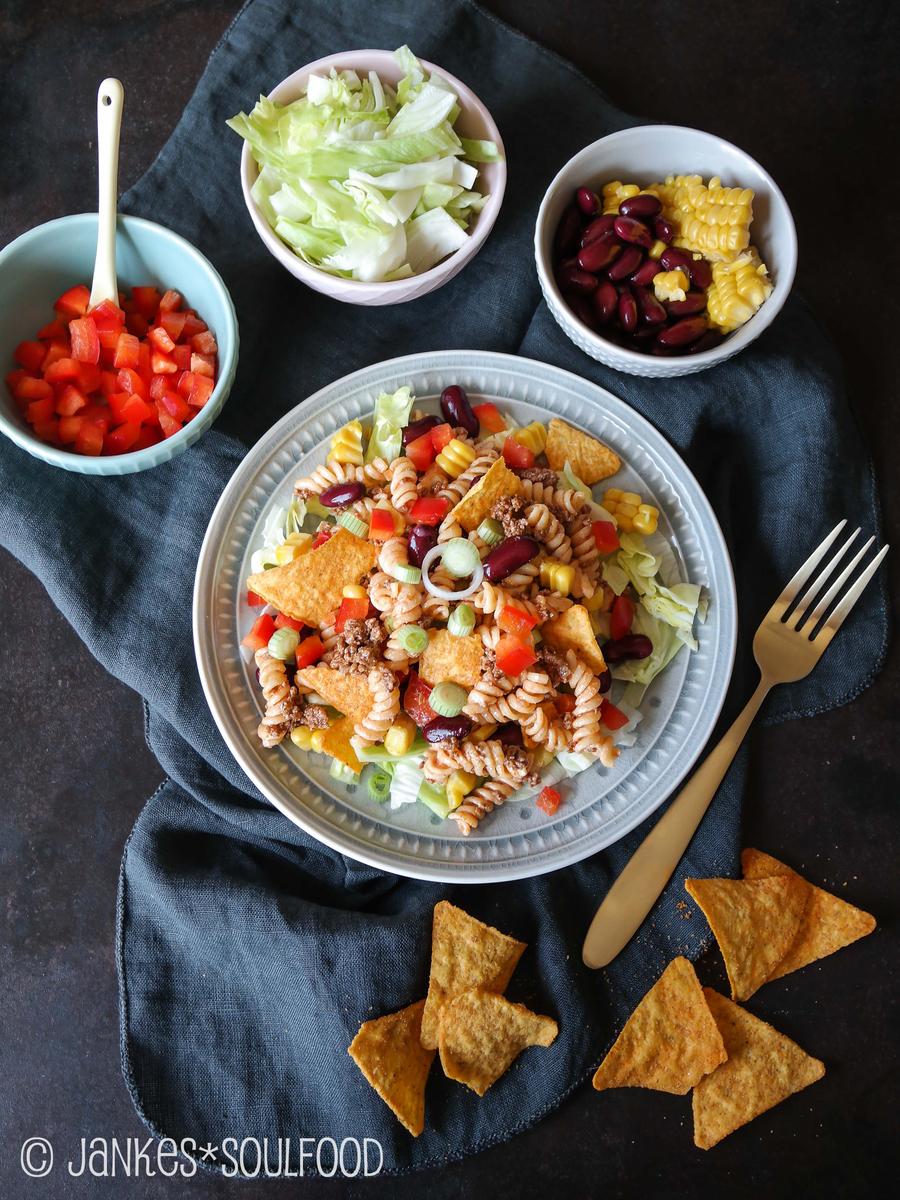 Rezeptbild: Mexikanischer Nudelsalat