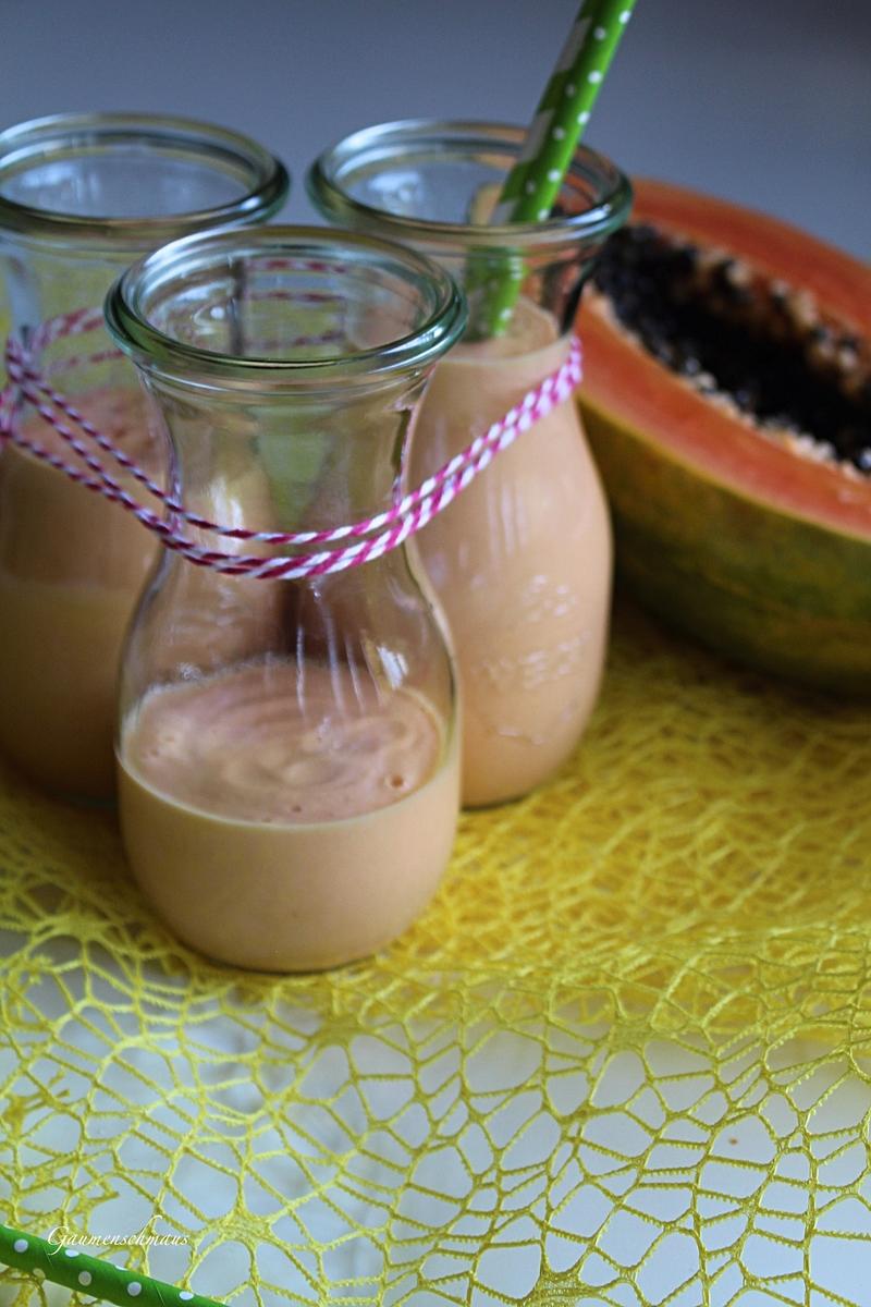 Rezeptbild: Papaya-Smoothie
