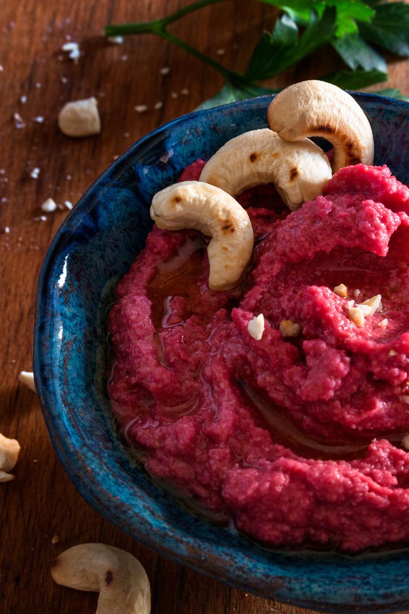 Rezeptbild: Rote Bete Hummus