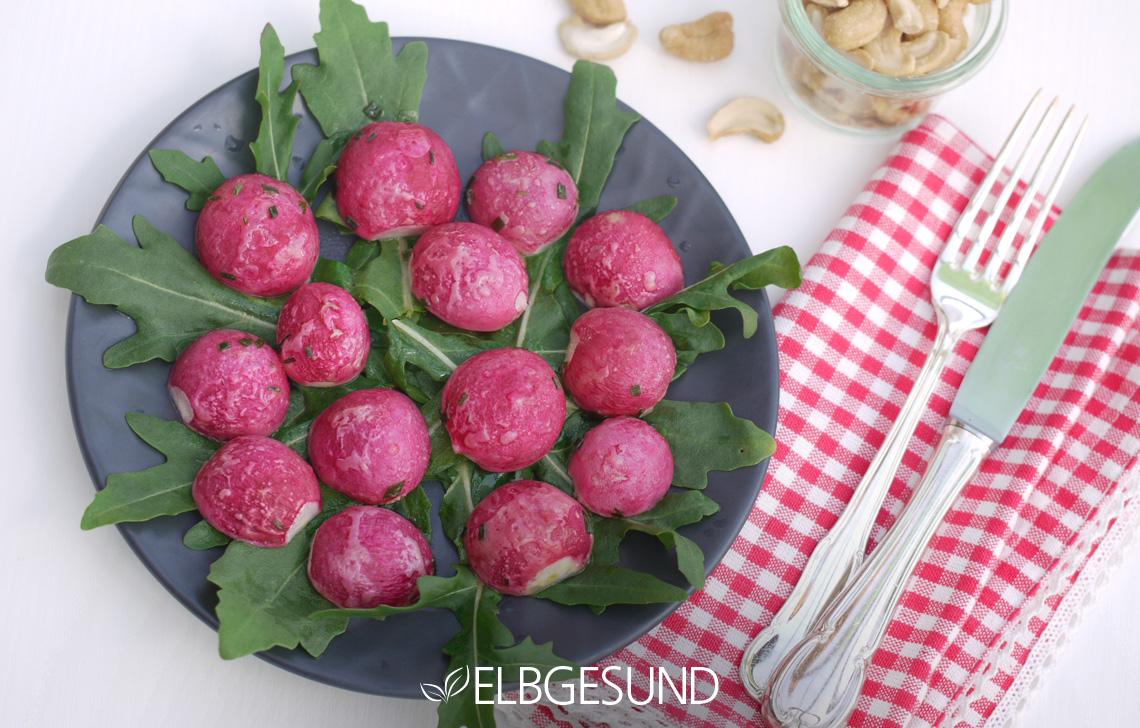 Rezeptbild: Radieschen mal ganz anders: geröstet nach Nigella Lawson – himmlisch lecker!