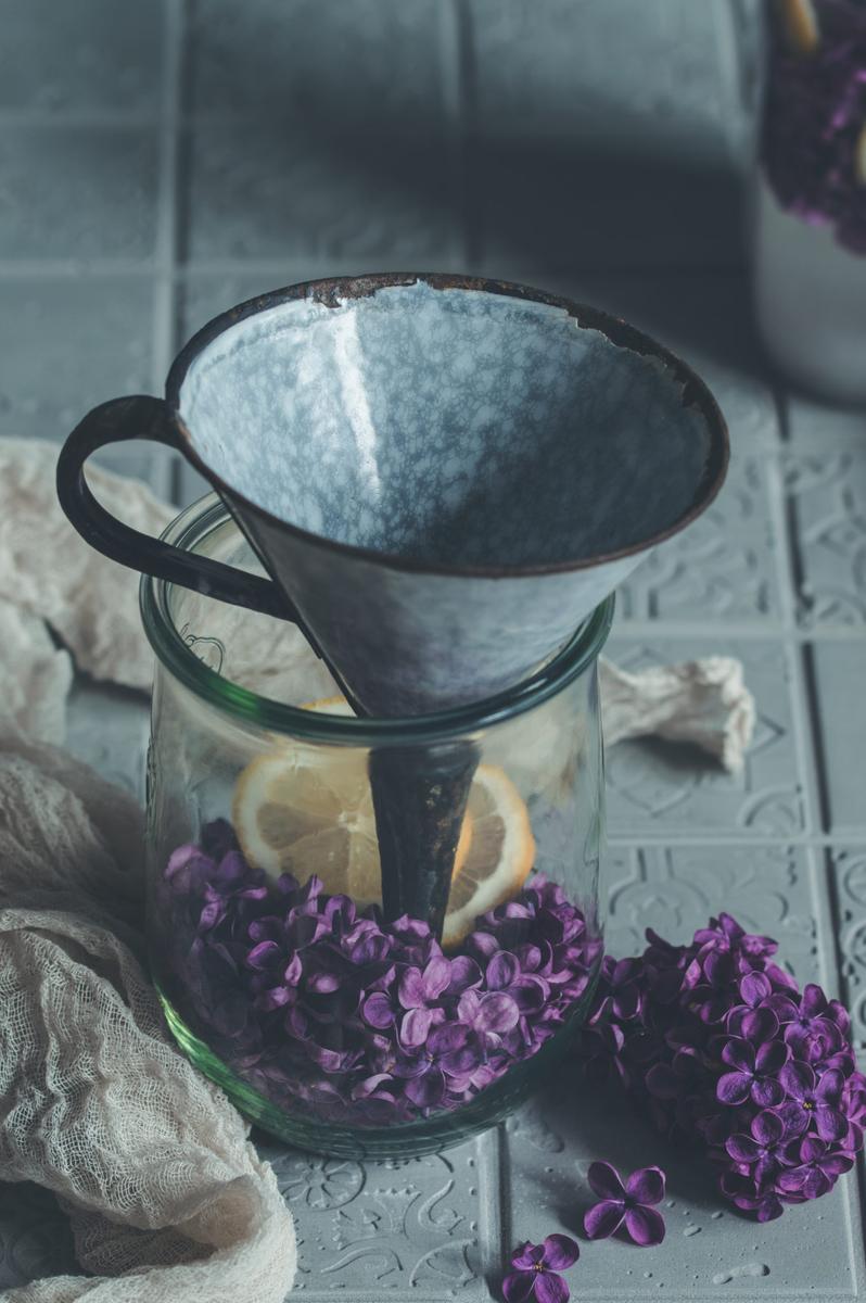 Rezeptbild: Flieder Sirup