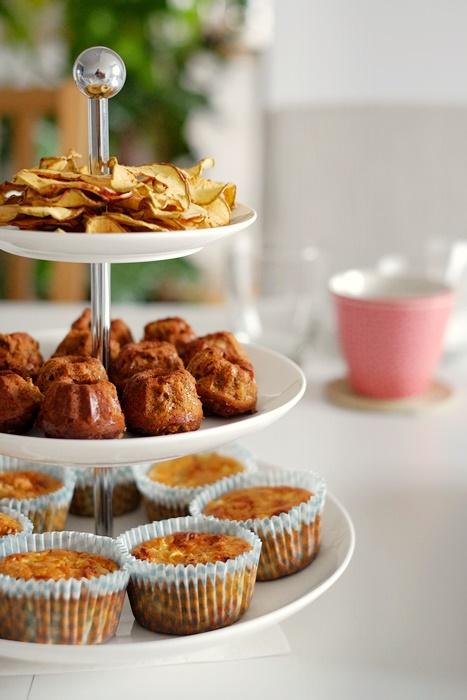 Rezeptbild: Apfelmuffins & Karotten-Nuss-Gugel
