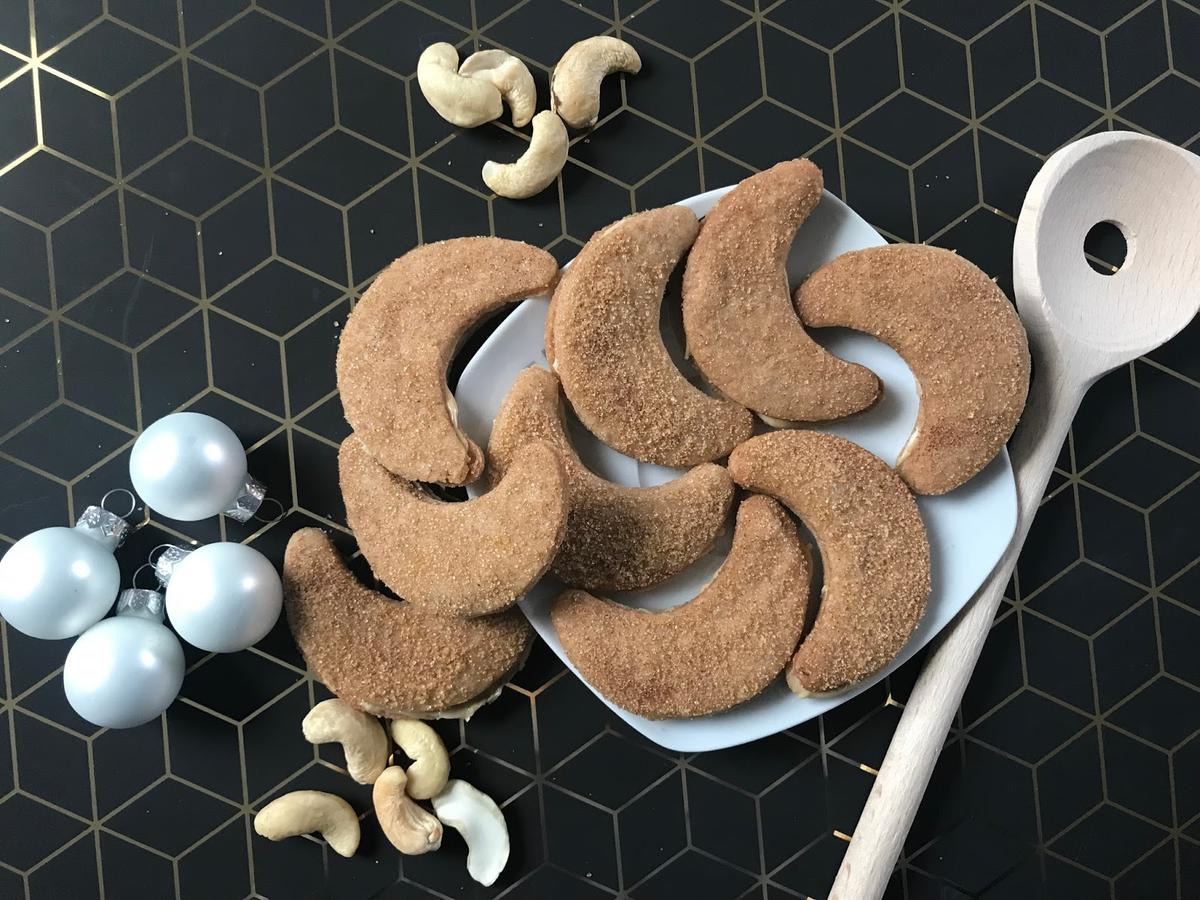 Rezeptbild: Vegane Plätzchen mit Cashewmus