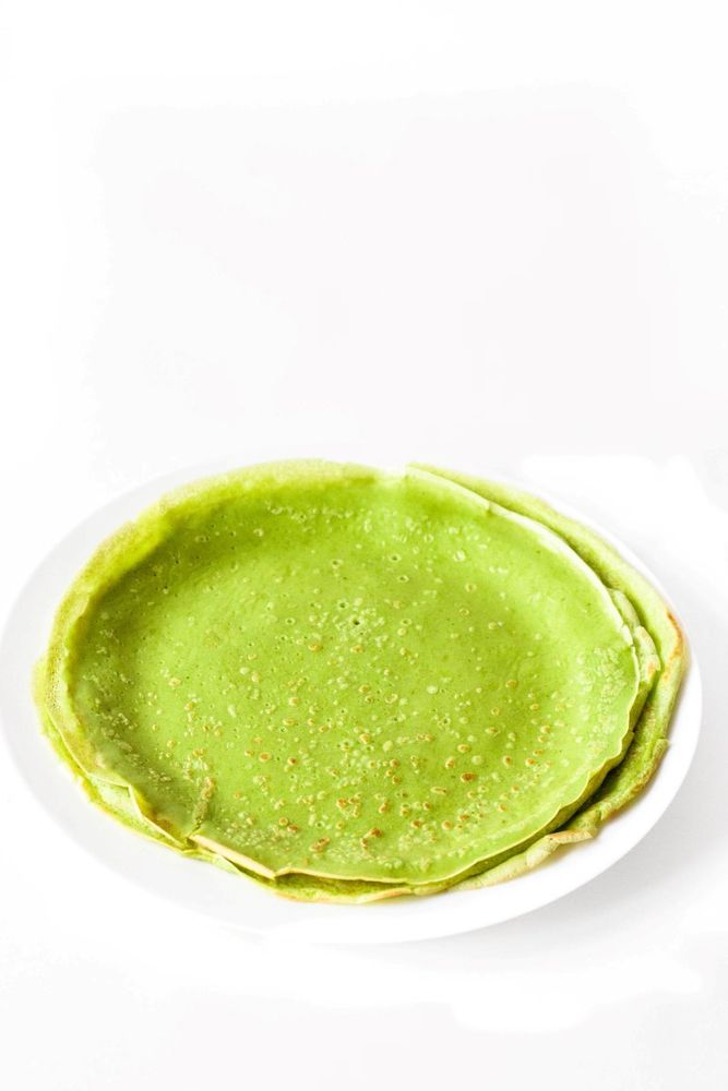 Rezeptbild: GRÜNE PFANNKUCHEN