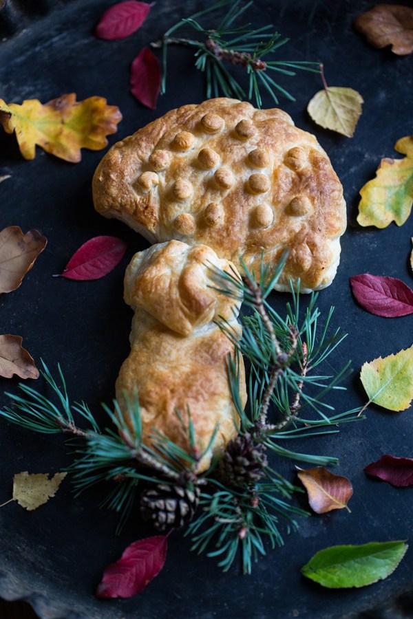 Rezeptbild: Blätterteig-Pilz-Pasteten