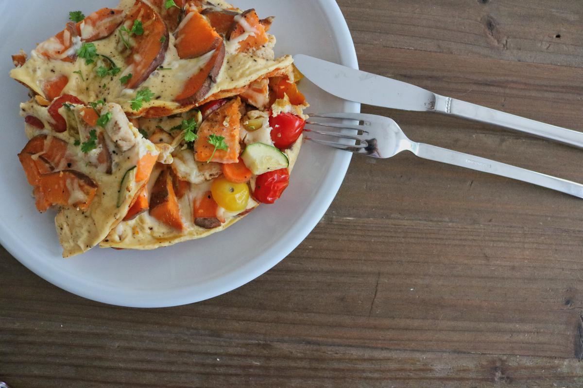 Rezeptbild: Süßkartoffel Frittata