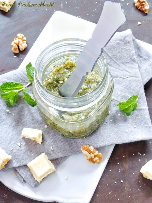 Rezeptbild: Sweet Pesto mit Toffee-Muss-Schnecken