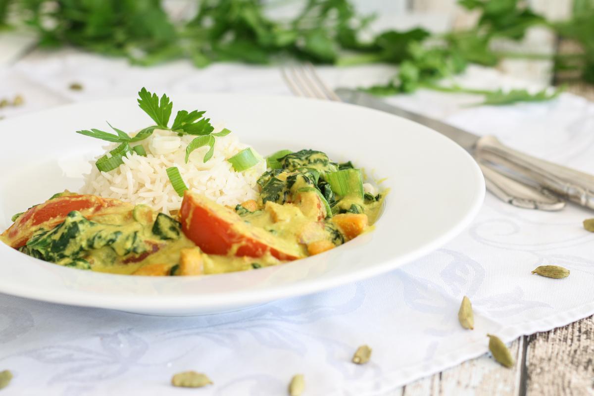 Rezeptbild: Veganes indisches Korma