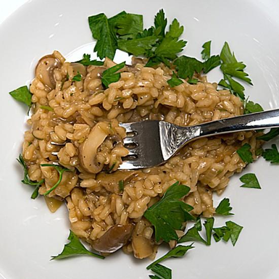 Rezeptbild: Risotto al funghi - Pilzrisotto