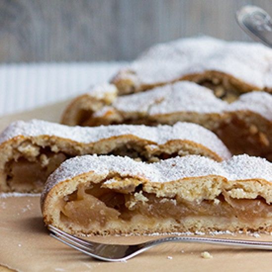 Rezeptbild: Apfelstrudel