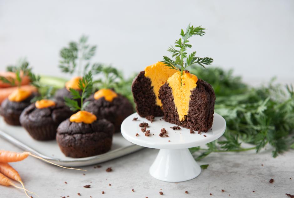 Rezeptbild: Zuckerfreie Möhren-Muffins