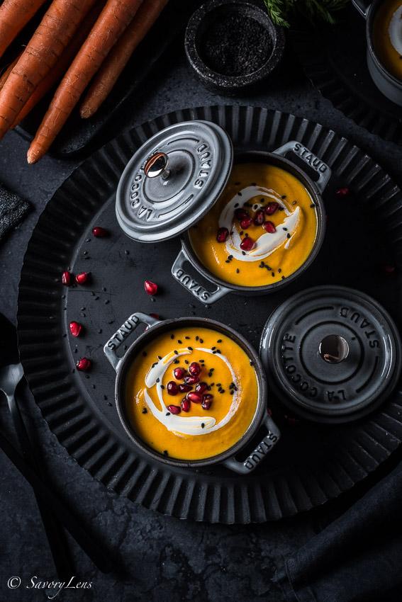 Rezeptbild: Marokkanische Möhrensuppe