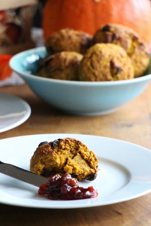 Rezeptbild: Kürbis Scones