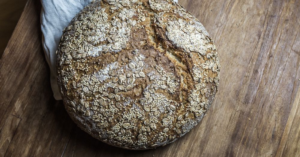 Rezeptbild: Goldhirse-Mehrkorn-Laib