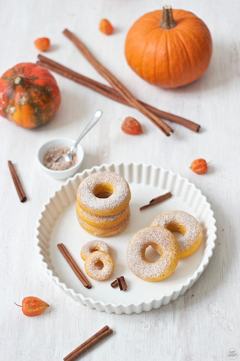 Rezeptbild: Kürbis Donuts