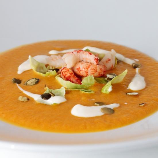Rezeptbild: Whiskey-Krabbensuppe
