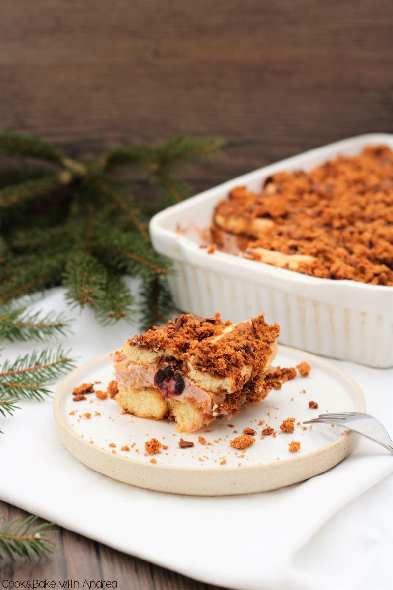 Rezeptbild: Tiramisu mit Amarena-Kirschen und Lebkuchen