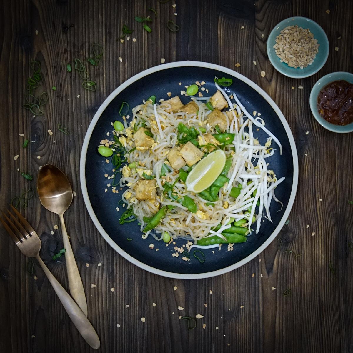 Rezeptbild: LOW CARB PAD THAI (SHIRATAKI NOODLES)