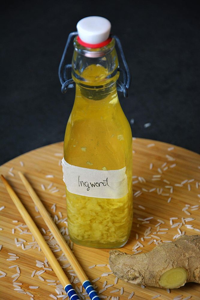 Rezeptbild: Ingweröl selber machen