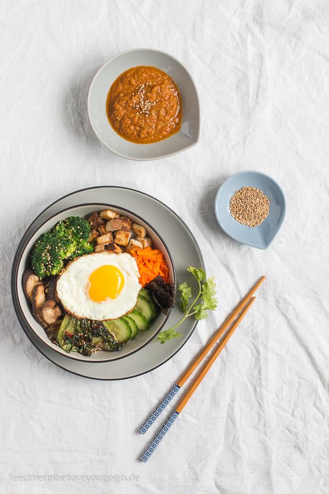 Rezeptbild: Vegetarisches Bibimbap