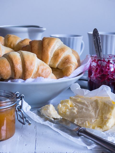 Rezeptbild: Butter-Joghurt Hörchnchen