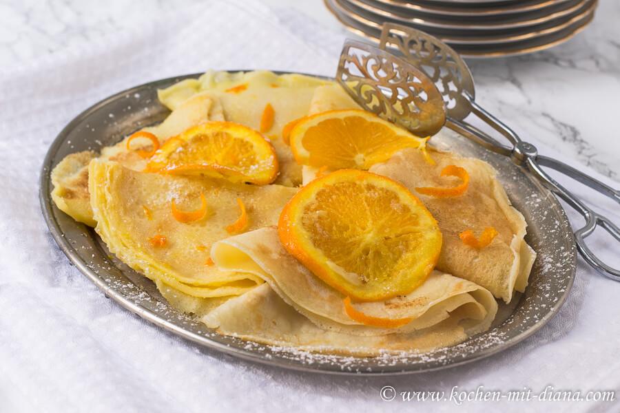 Rezeptbild: Crêpes Suzette 