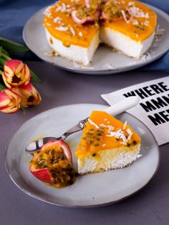 Rezeptbild: Hawaii inspired Mango-Passionfruit Cake