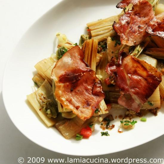 Rezeptbild: Kardy gebraten