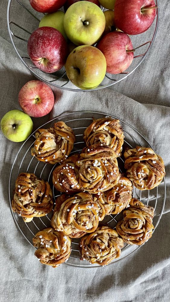Rezeptbild: Apfel-Zimt Knoten