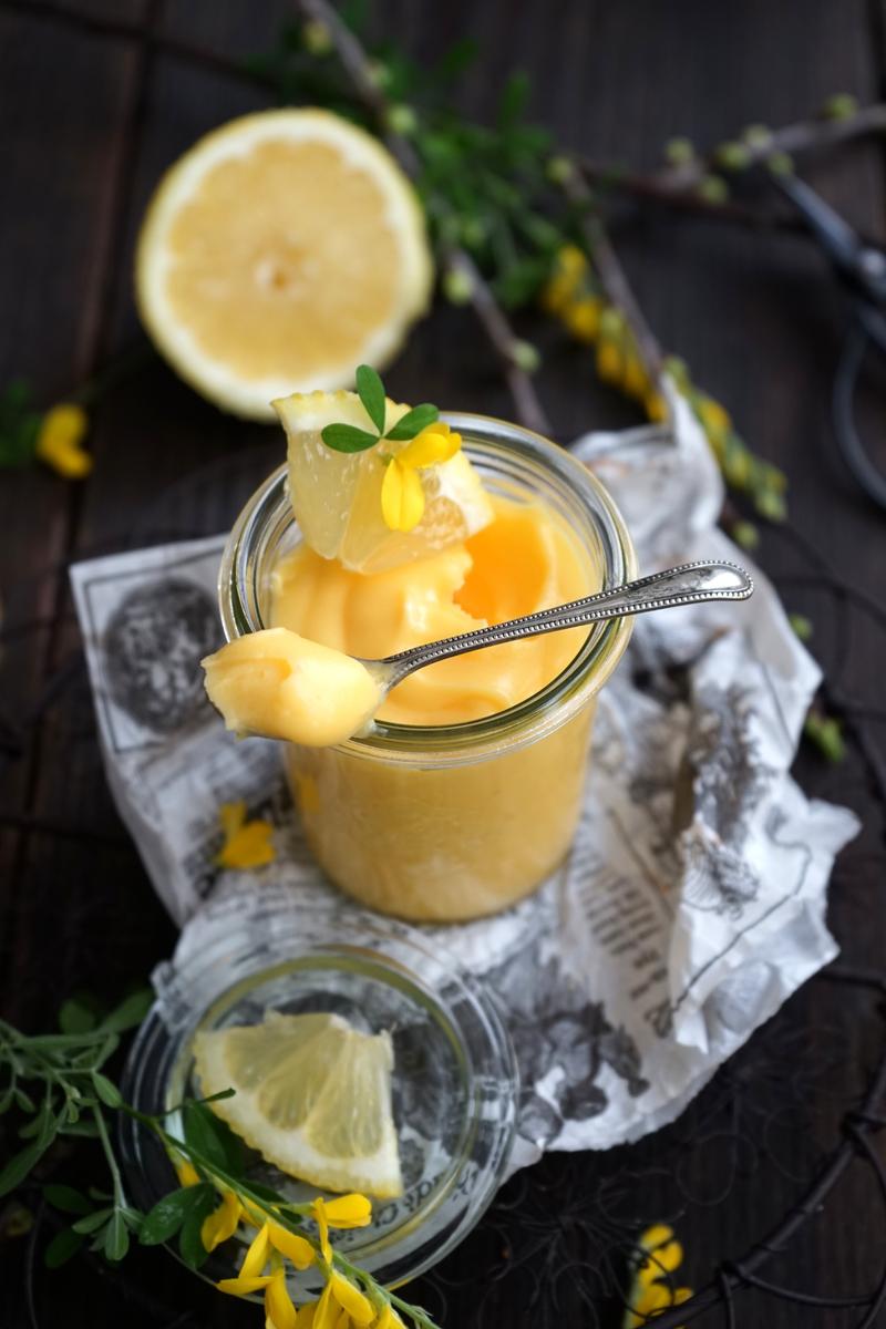 Rezeptbild: Lemon Curd – klassisch einfache Zitronencreme