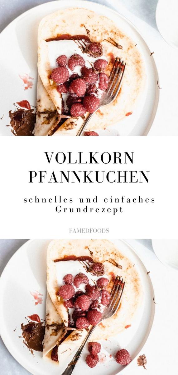 Rezeptbild: Vollkorn Pfannkuchen Rezept