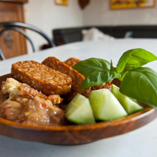 Rezeptbild: Tempeh auf Sambal