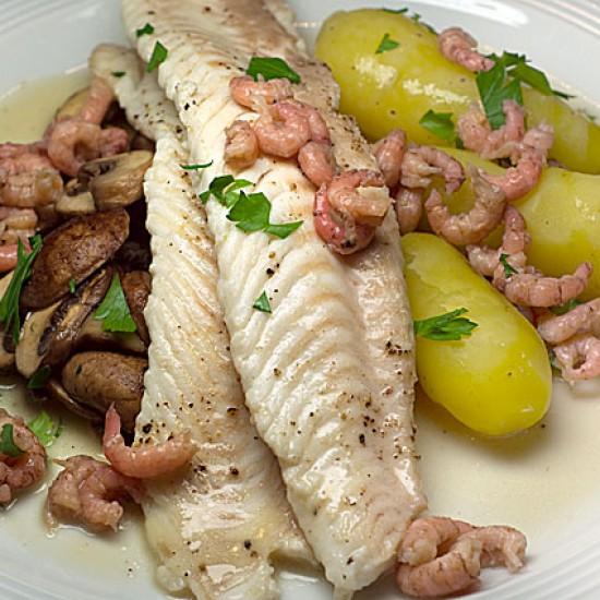 Rezeptbild: Seezungenfilets bonne femme