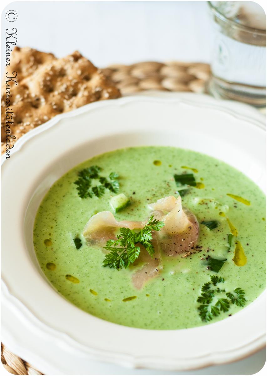 Rezeptbild: Kalte Gurkensuppe