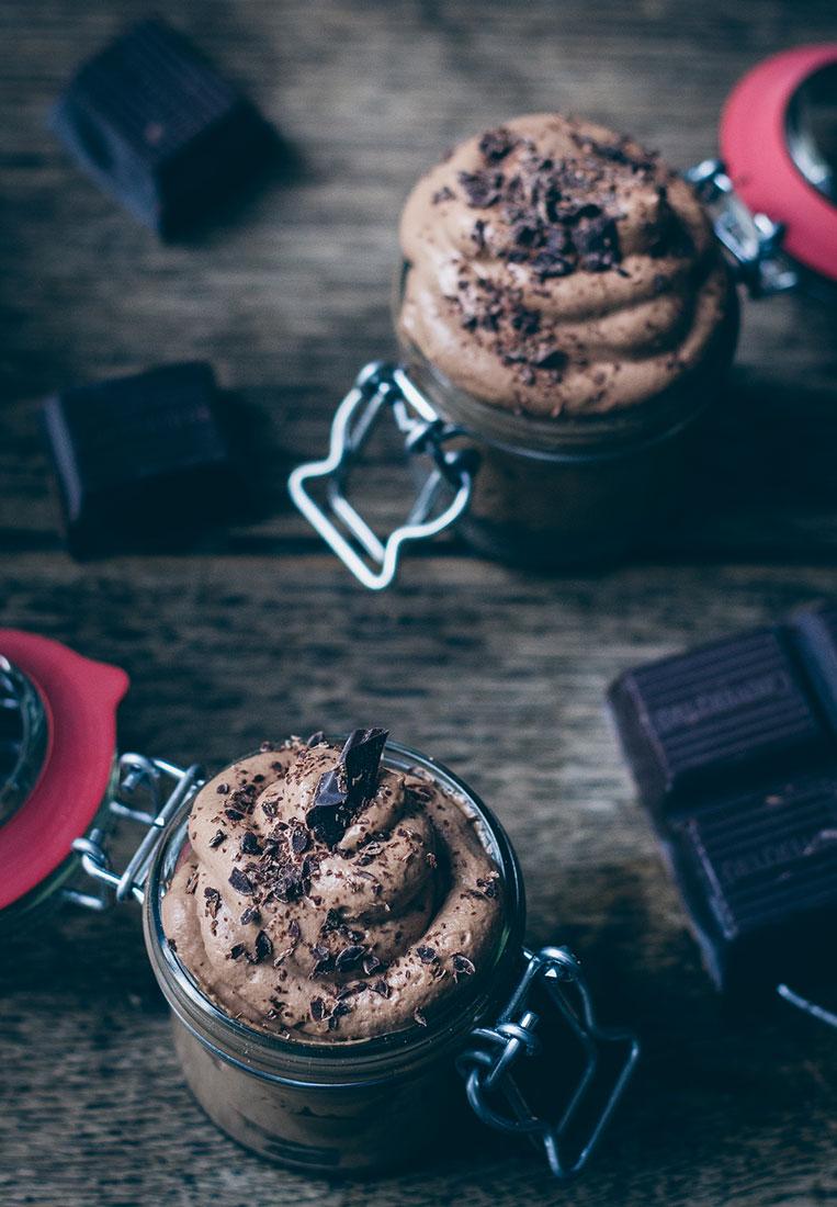 Rezeptbild: Dunkles Toblerone Schokoladenmousse