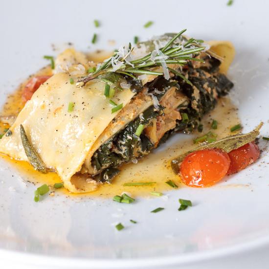 Rezeptbild: Spinat-Ricotta-Rolle