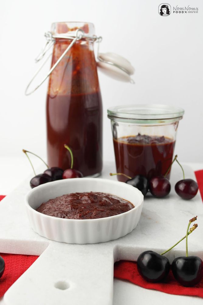 Rezeptbild: Kirsch-BBQ-Ketchup mit Balsamico