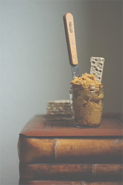 Rezeptbild: Linsen-Aprikosen-Aufstrich, vegan 