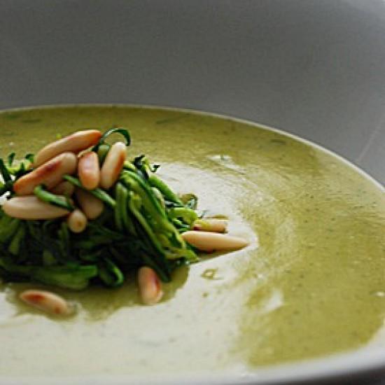 Rezeptbild: Zucchini-Kartoffel-Suppe