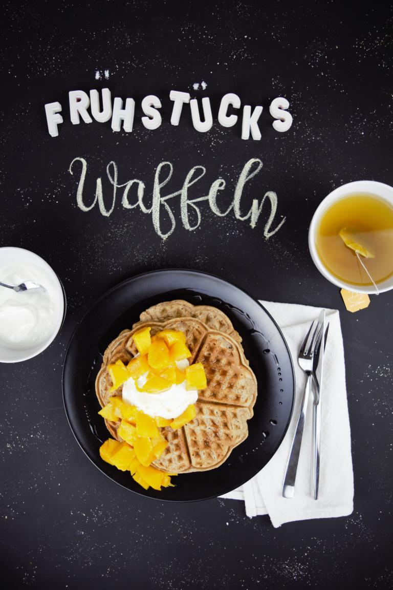 Rezeptbild: Superfood Frühstückswaffeln