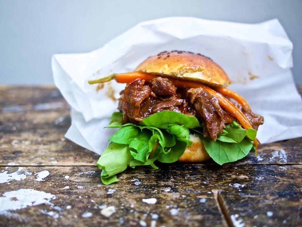 Rezeptbild: Pulled Pork Burger