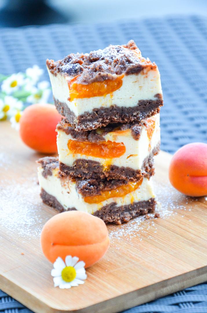 Rezeptbild: Schokolade - Marillen - Streuselkuchen