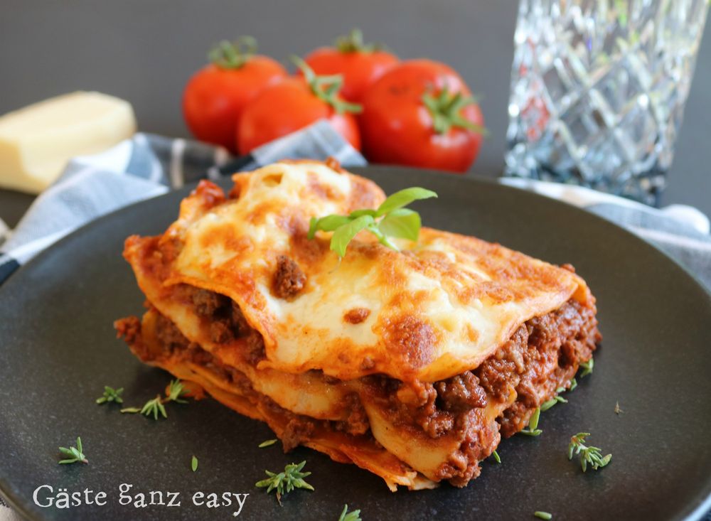 Rezeptbild: Lasagne Bolognese