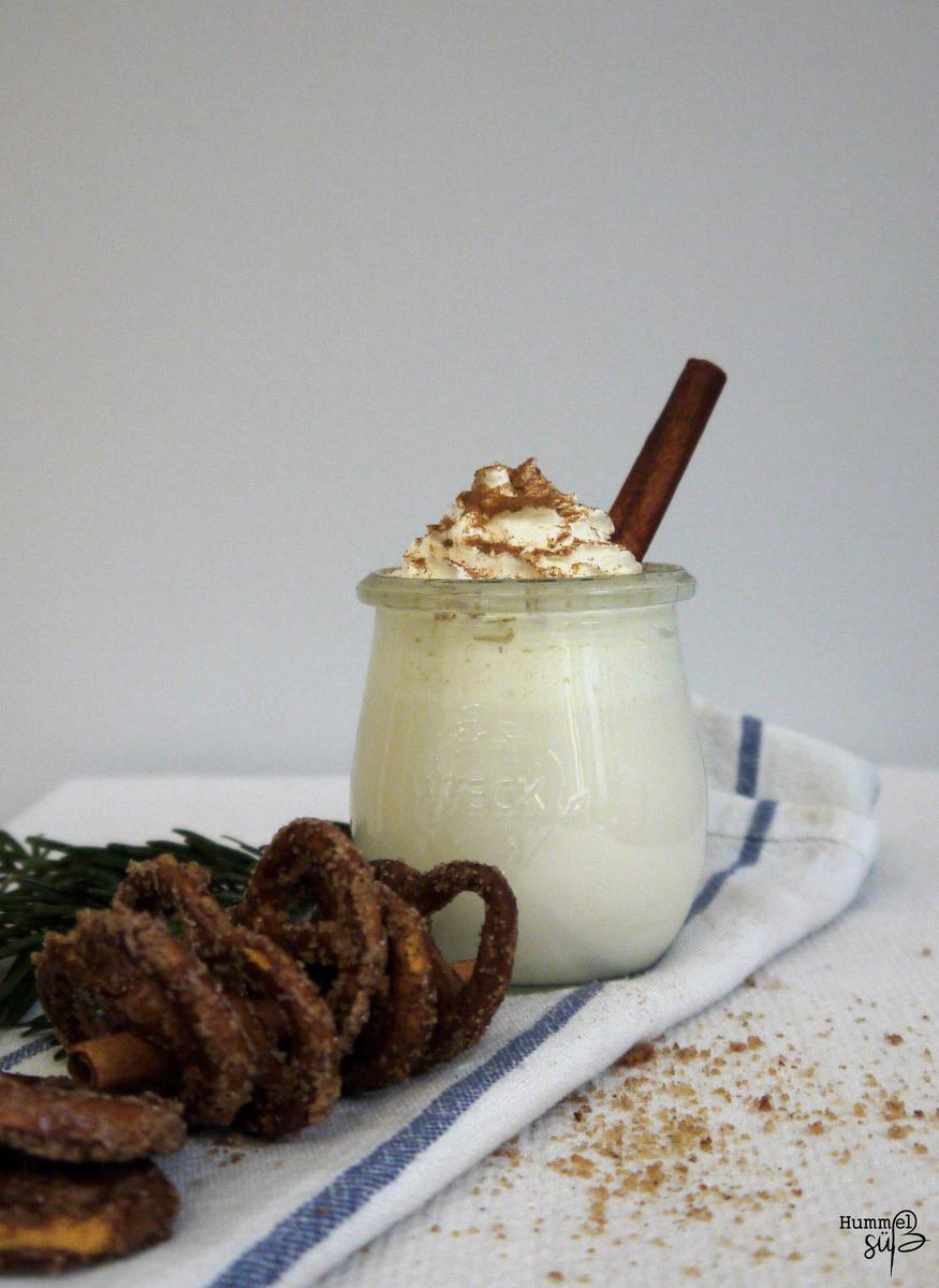 Rezeptbild: Heiße Milch mit selbstgemachten Chai-Sirup