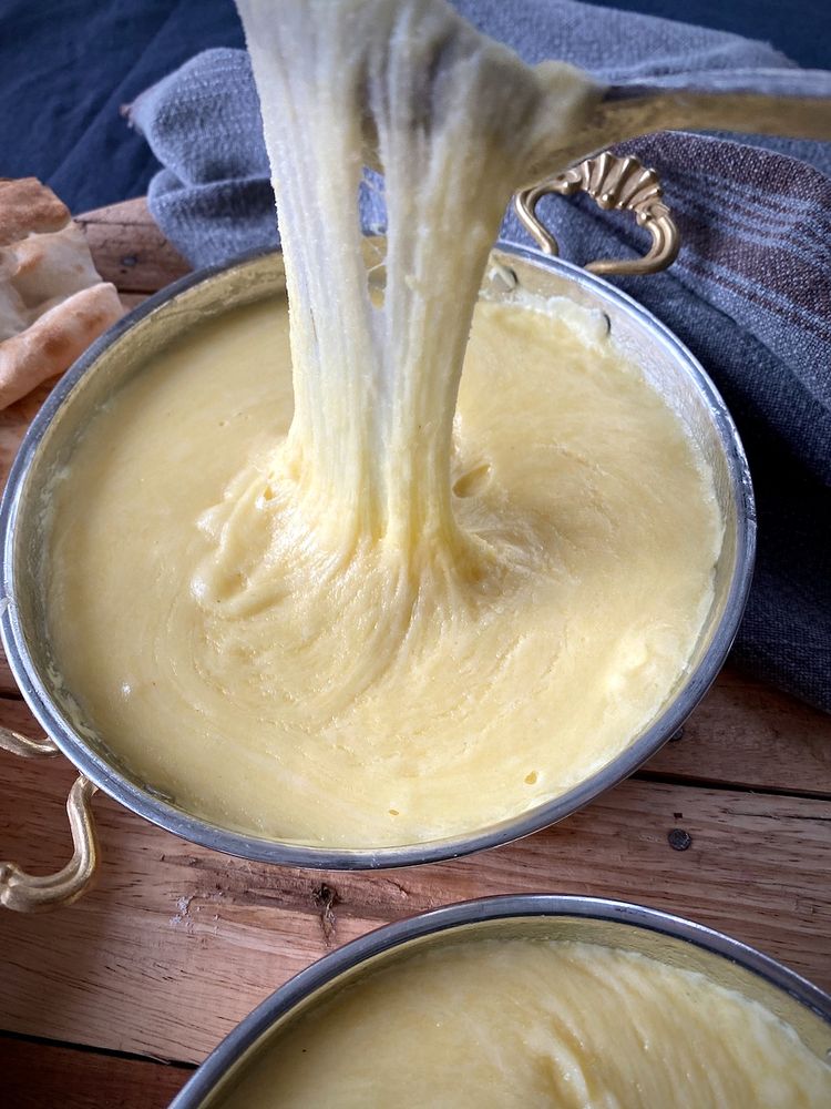 Rezeptbild: Kuymak – Türkisches Käsefondue